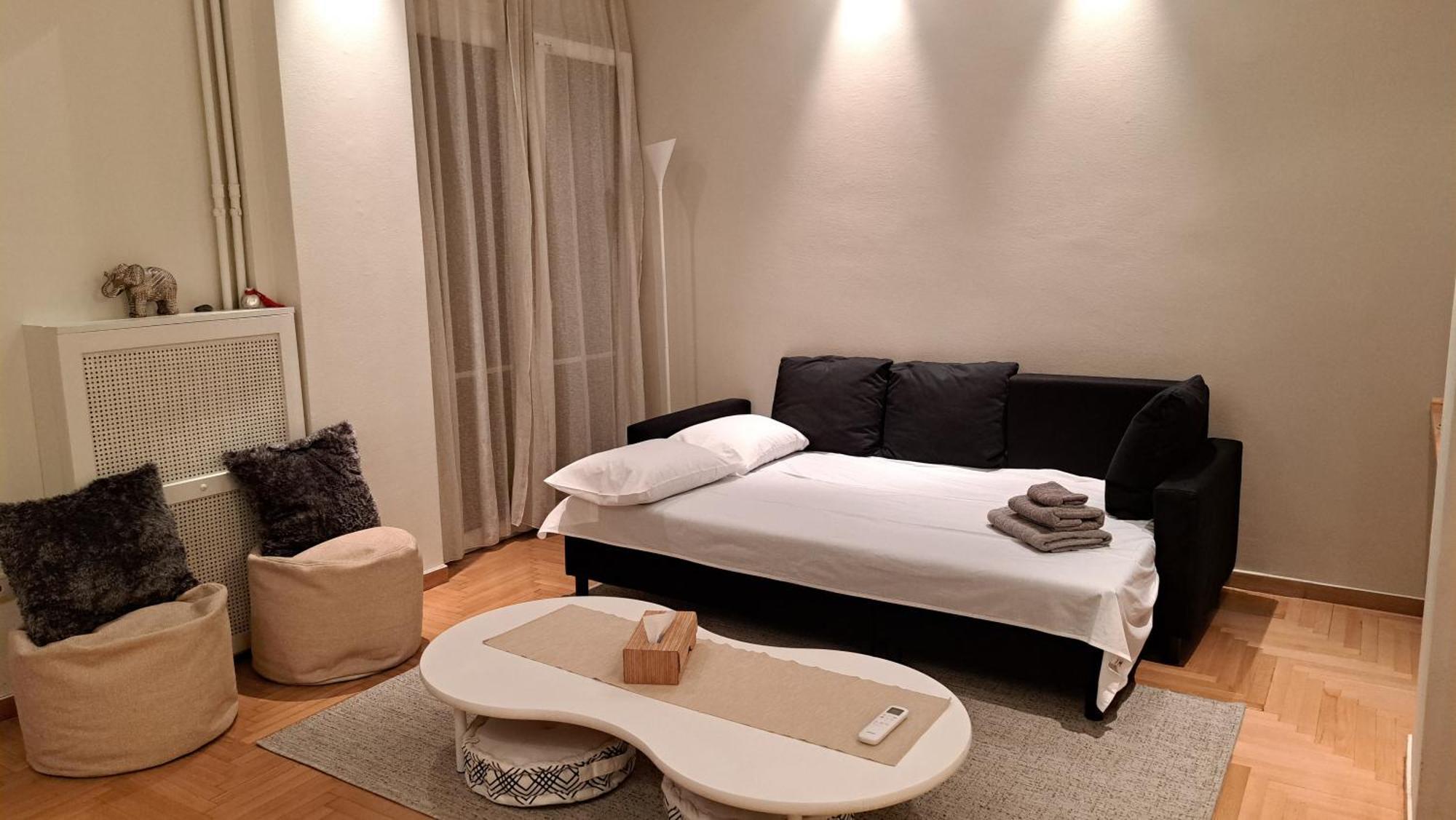 Alimos Marina Beach Apartment Athen Eksteriør billede