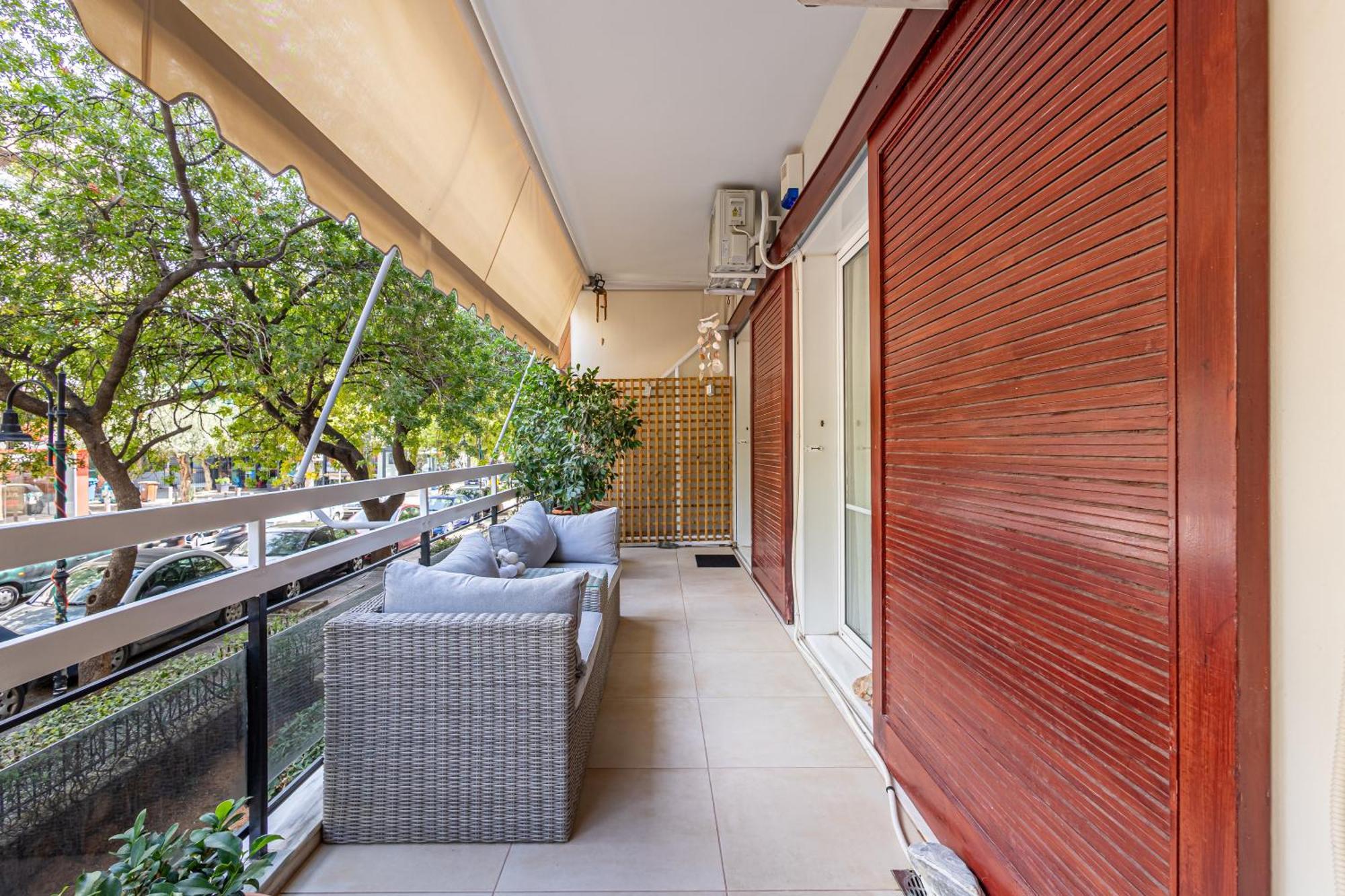 Alimos Marina Beach Apartment Athen Eksteriør billede