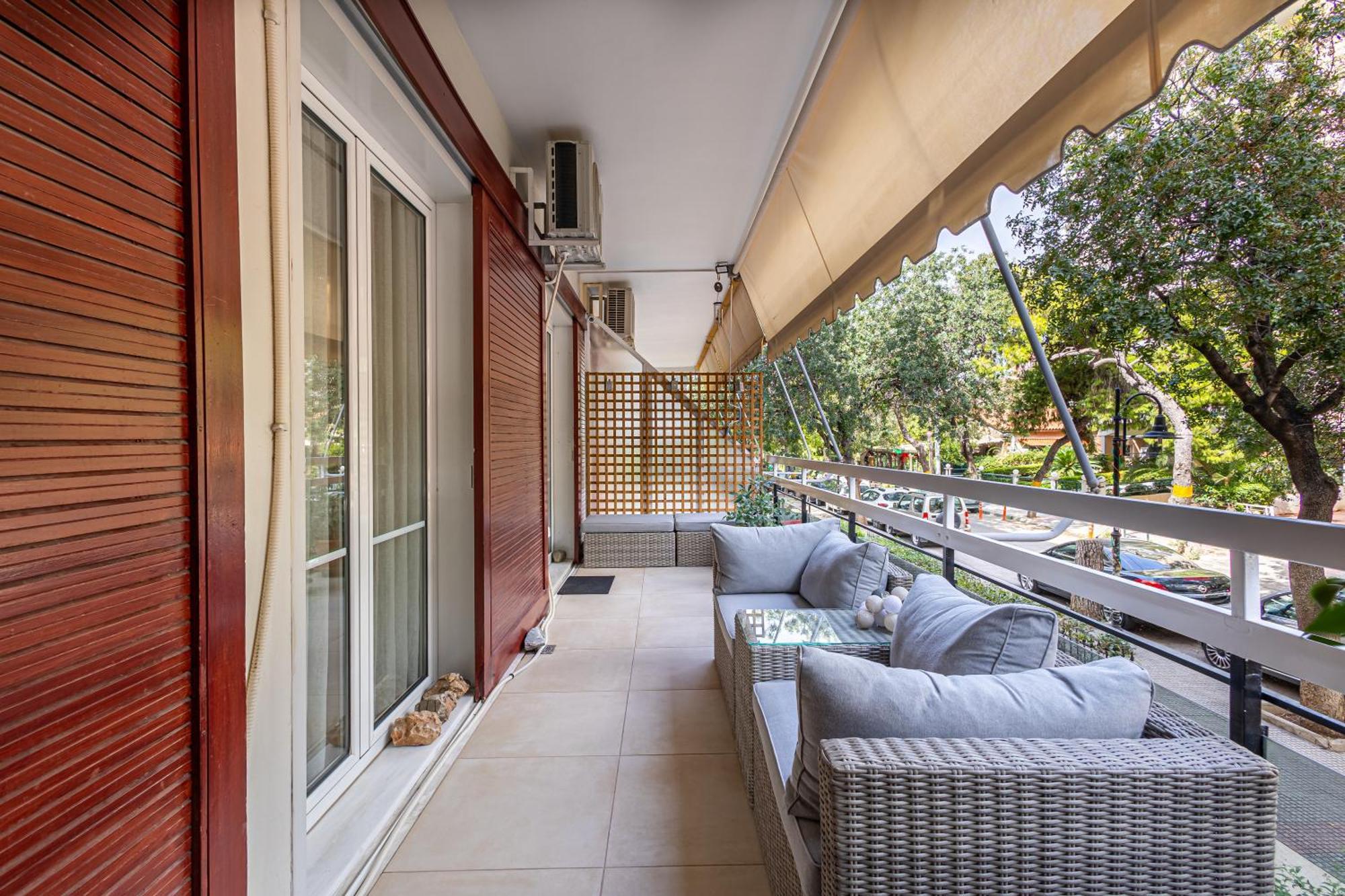 Alimos Marina Beach Apartment Athen Eksteriør billede