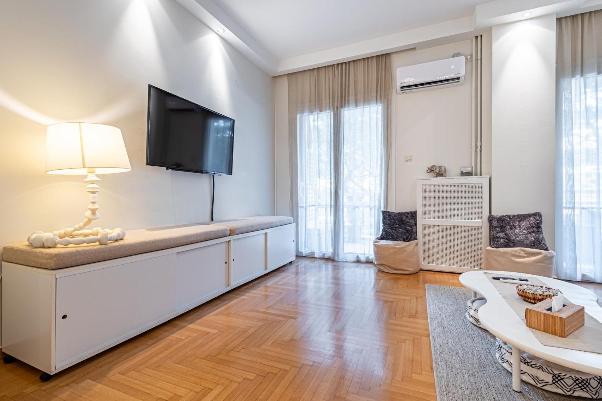 Alimos Marina Beach Apartment Athen Eksteriør billede