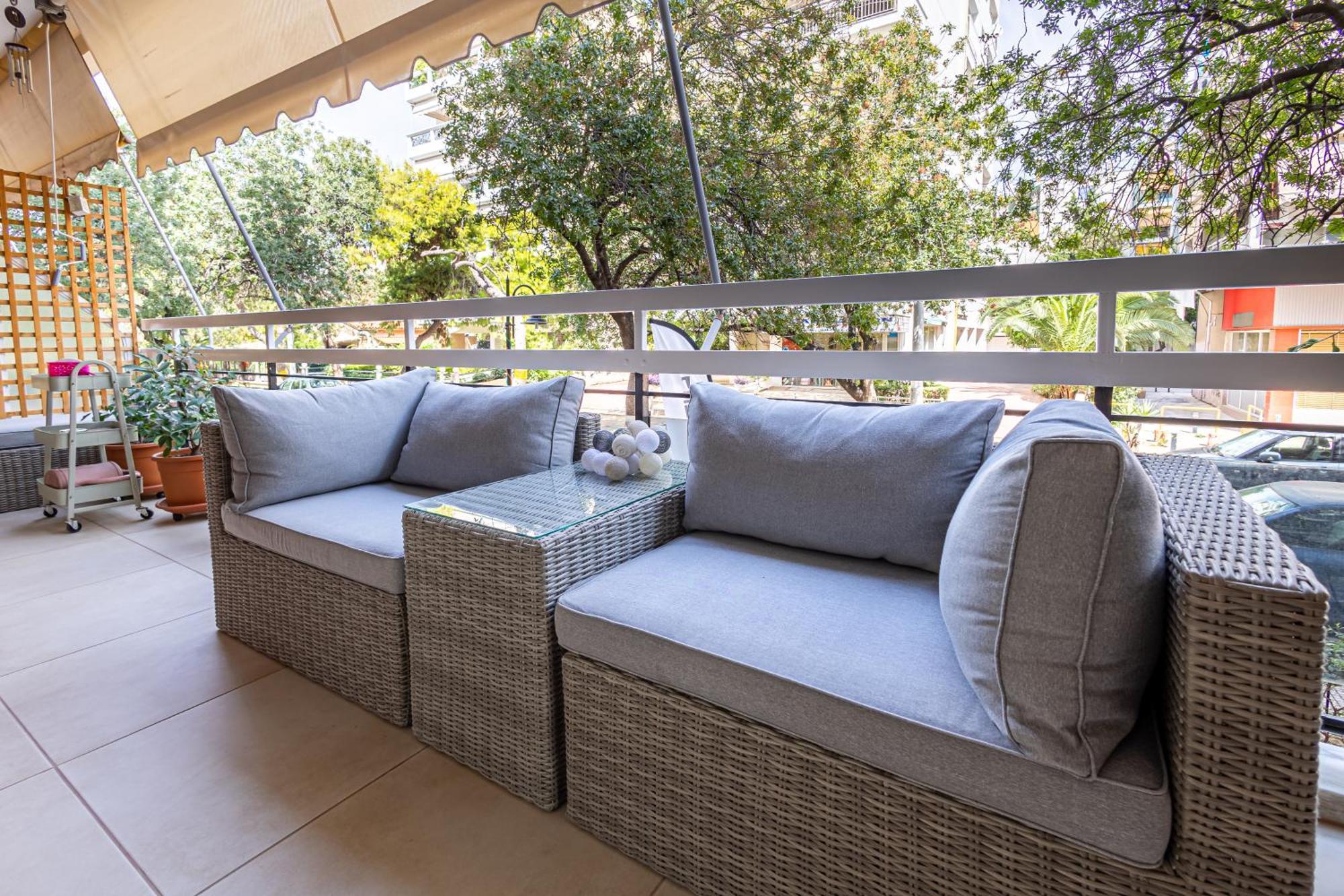 Alimos Marina Beach Apartment Athen Eksteriør billede